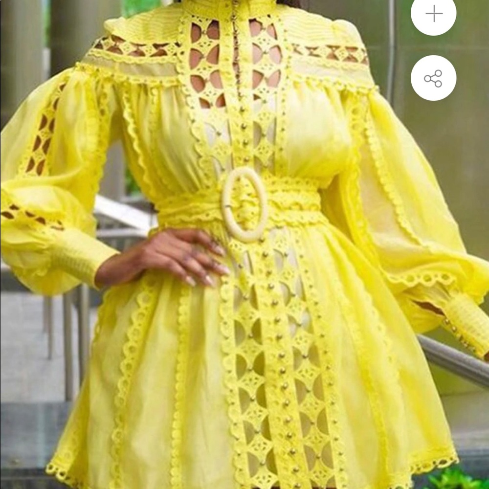 Sexy Hallowed Out Turtle Neck Cake Skirt Dress